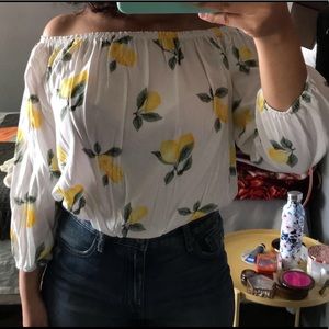 Forever 21 Long sleeve crop top